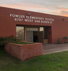 Fowler Elementary School entrance
